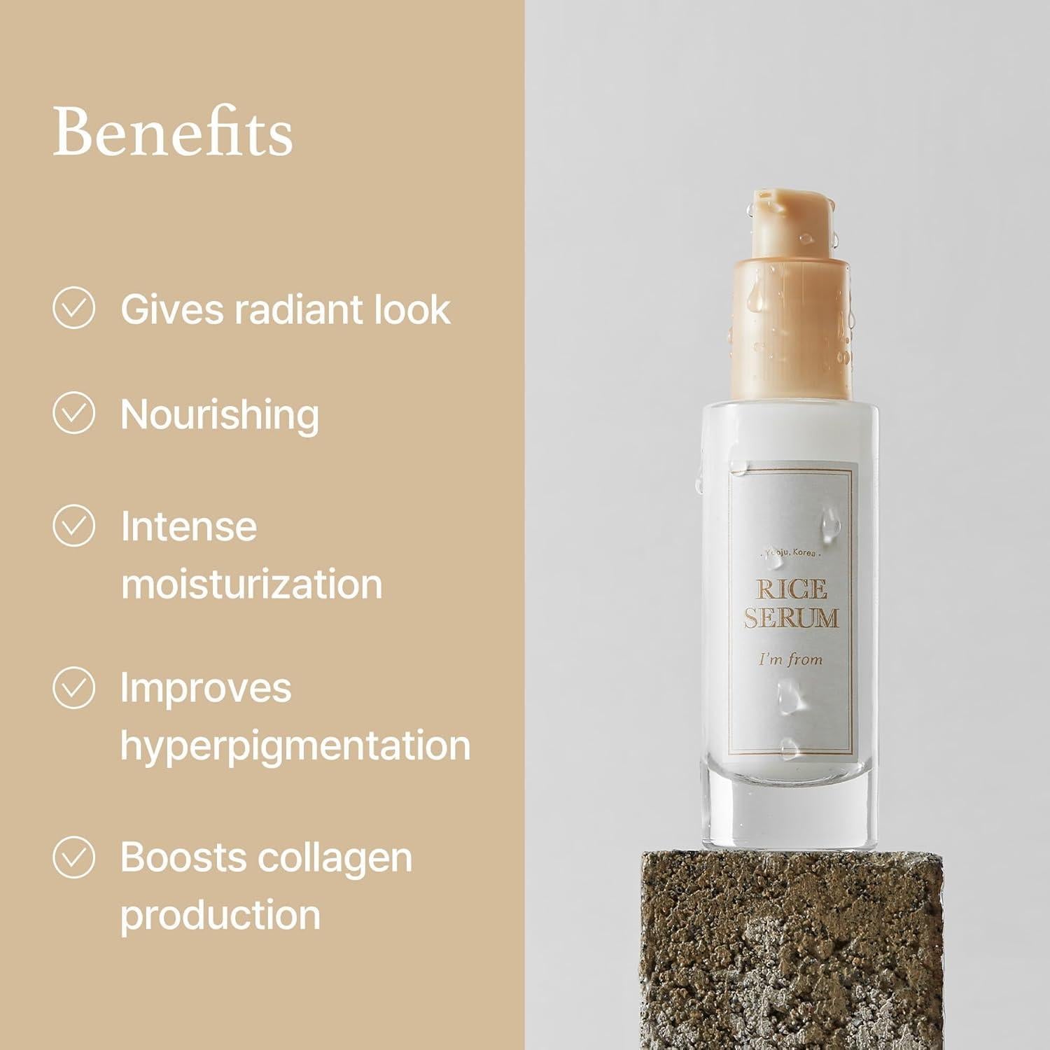 Radiant Rice Germ Serum (30ml) | I'm From