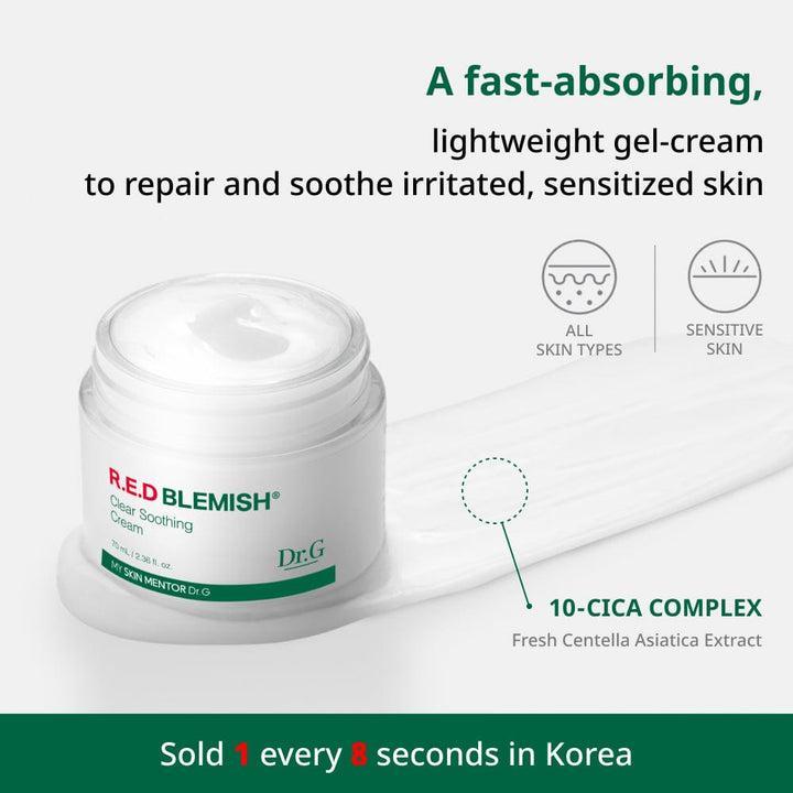 Revitalising Red Blemish Soothing Cream (70ml) | Dr.G