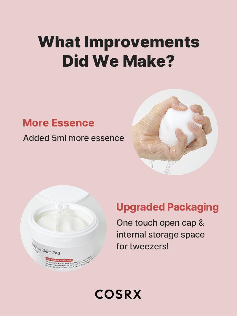 Revitalising Clear Essence Pads for Blemish-Free Skin (70pcs) | COSRX