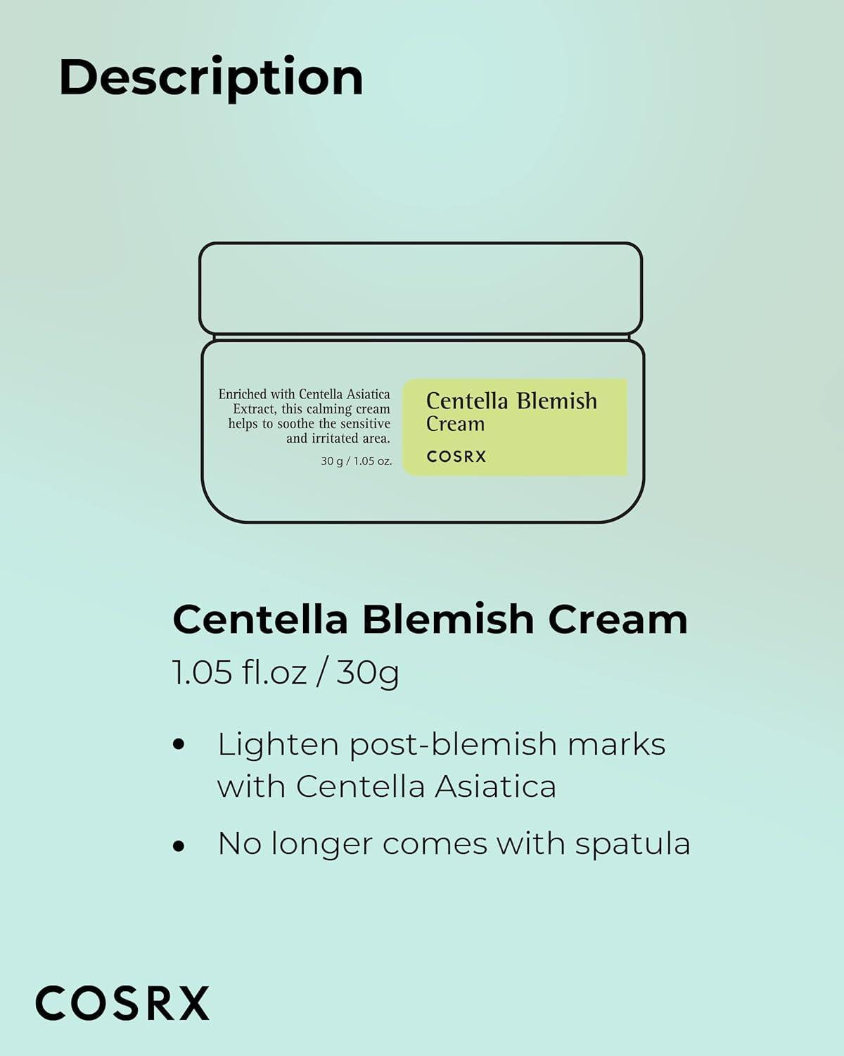 Crema riparatrice radiante per le imperfezioni (30 ml) | COSRX