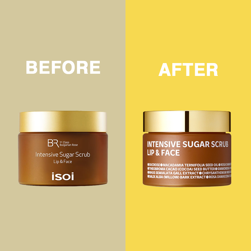 Luxurious Bulgarian Rose Sugar Scrub for Radiant Skin | ISOI
