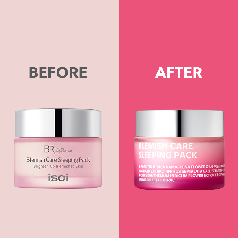 Luxurious Bulgarian Rose Overnight Blemish Care Mask | ISOI