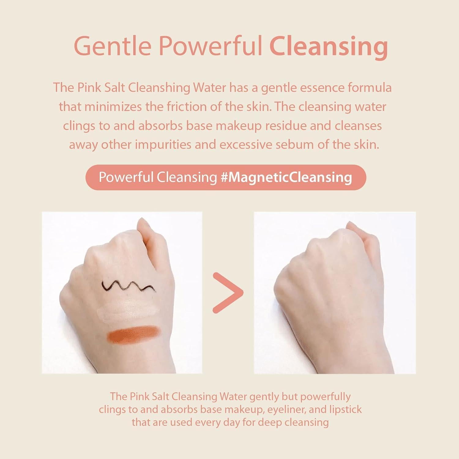 Anti-Polluaging Cleansing Water Himalayan Pink Salt 250ml | Blithe