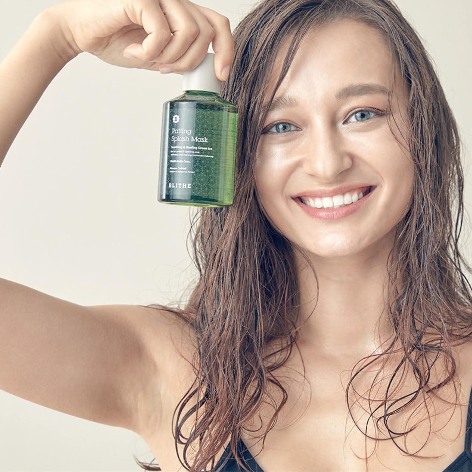 Patting Splash Mask Soothing & Healing Green Tea 150ml | Blithe