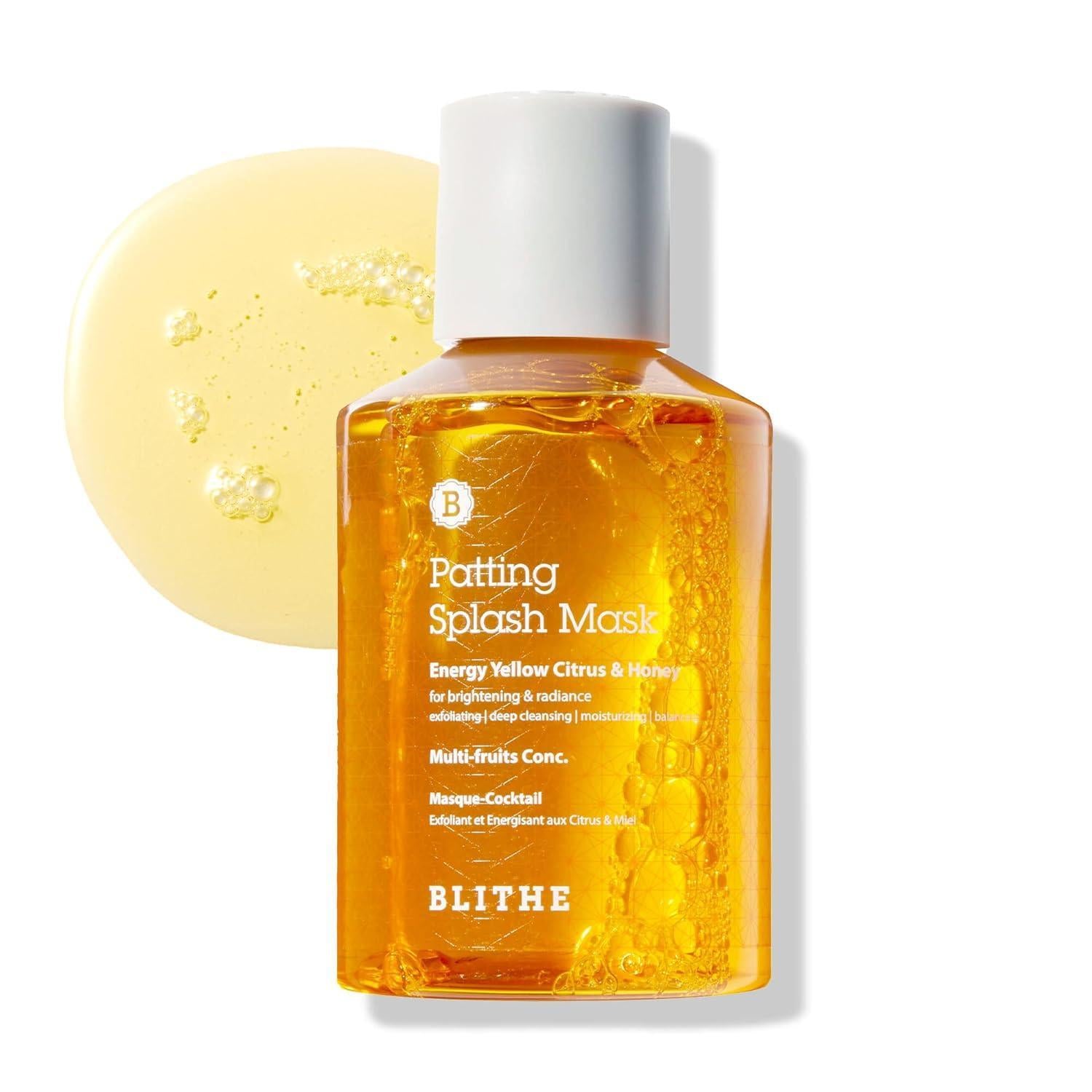 Patting Splash Mask Energy Yellow Citrus & Honey 150ml | Blithe