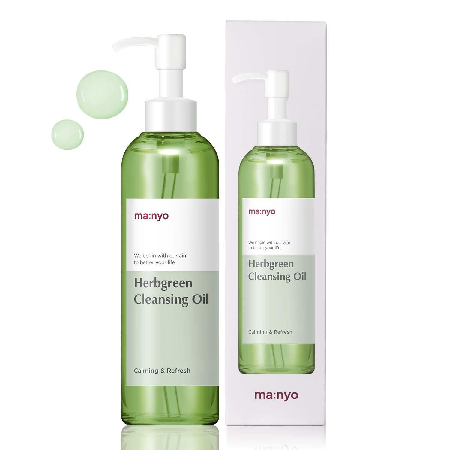 Herb Green Cleansing Oil 200ml | Ma:nyo