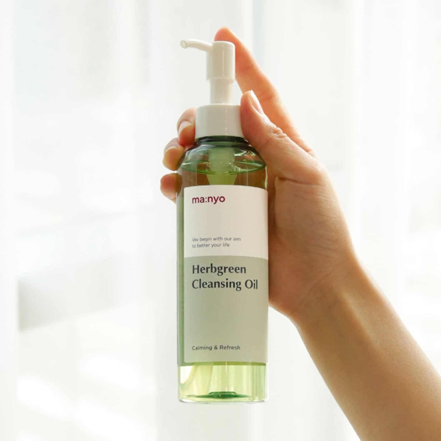 Herb Green Cleansing Oil 200ml | Ma:nyo