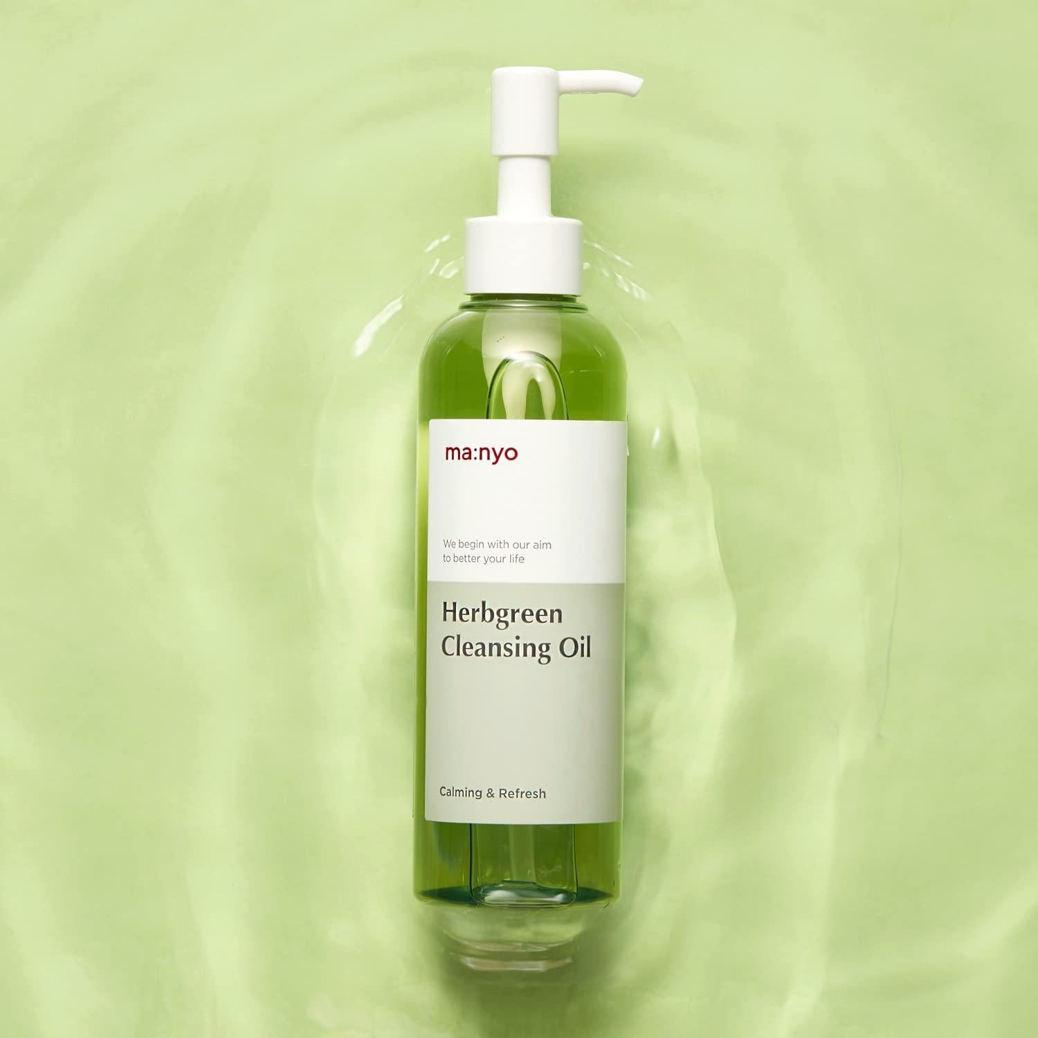 Herb Green Cleansing Oil 200ml | Ma:nyo
