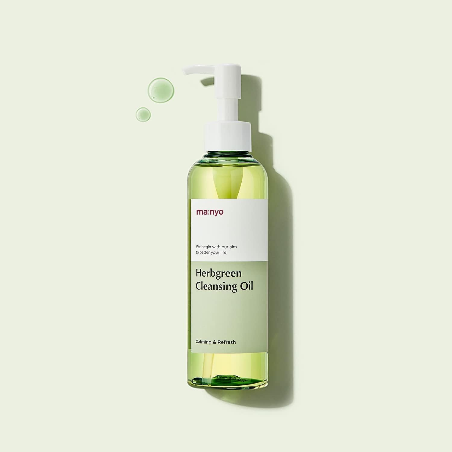 Herb Green Cleansing Oil 200ml | Ma:nyo