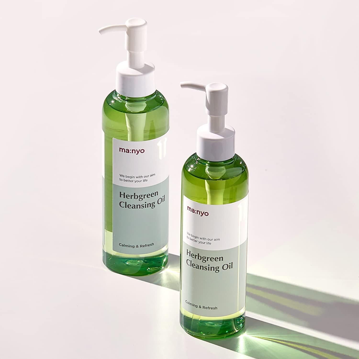 Herb Green Cleansing Oil 200ml | Ma:nyo