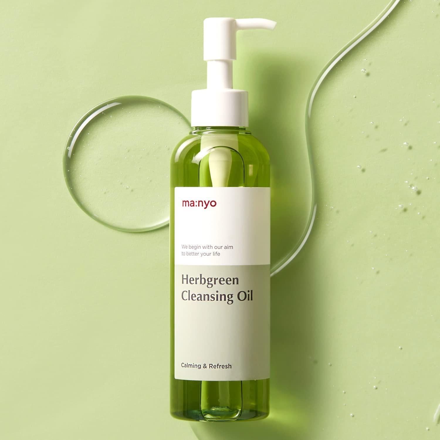Herb Green Cleansing Oil 200ml | Ma:nyo