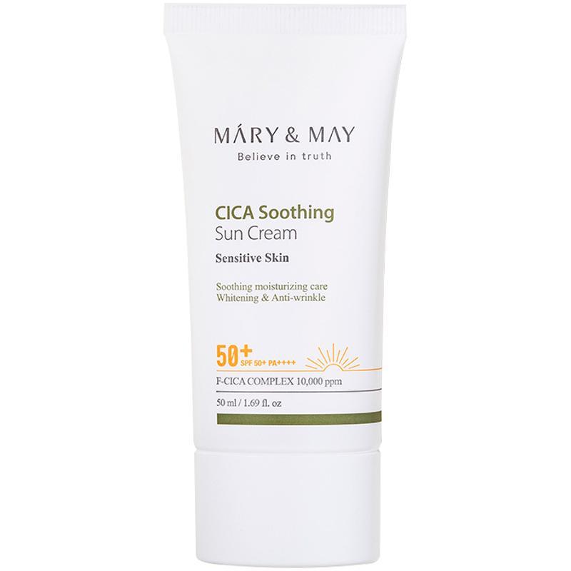 CICA Soothing Sun Cream SPF50+ PA++++ - 50ml | Mary&May
