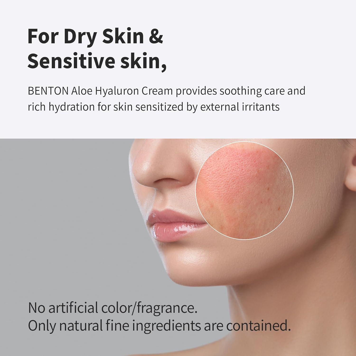 Aloe Hyaluron Cream for Luminous Hydration | Benton