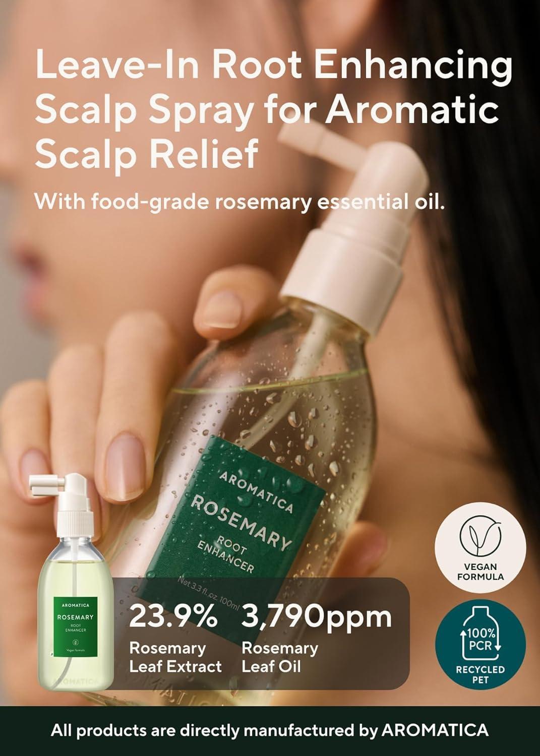 Rosemary Root Enhancer 100mL | Aromatica