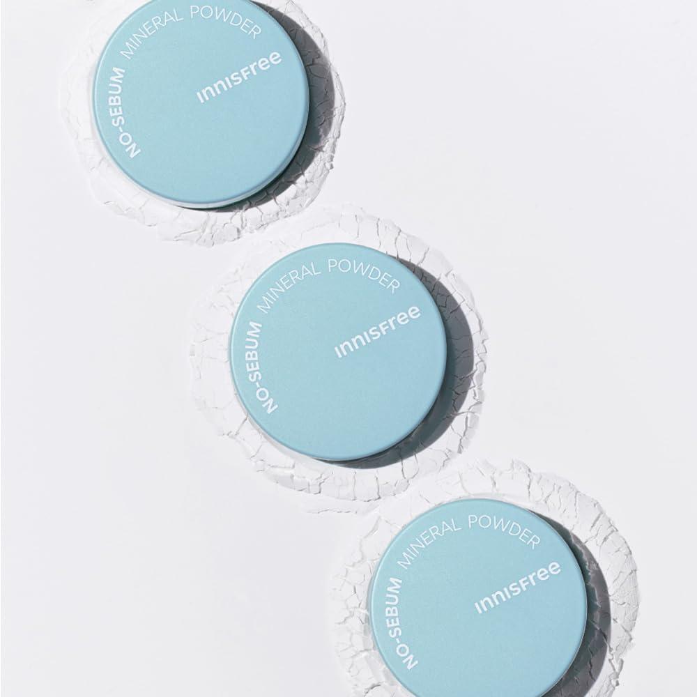 Silky No-Sebum Mineral Powder for Radiant Skin (5g) | innisfree