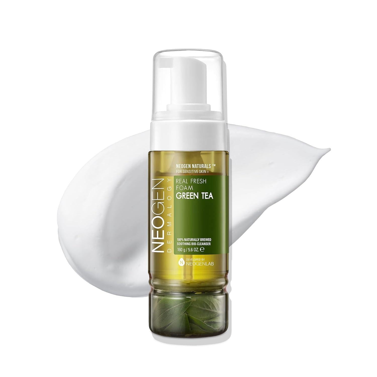Dermalogy Real Fresh Foam Cleanser Green Tea 160g | NEOGEN