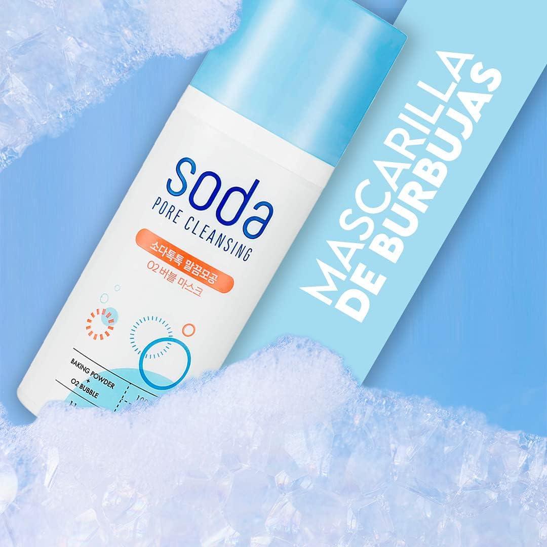 Maschera rivitalizzante O2 Bubble per pelle purificata (100 ml) | HOLIKA HOLIKA