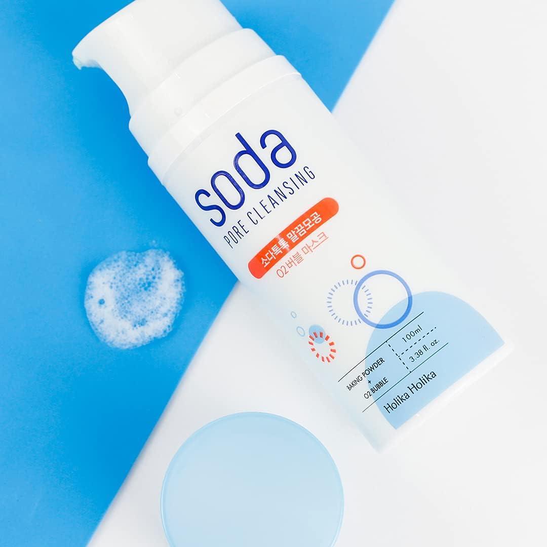 Maschera rivitalizzante O2 Bubble per pelle purificata (100 ml) | HOLIKA HOLIKA