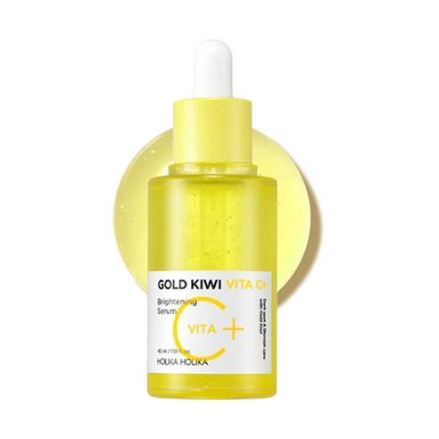 Siero illuminante Radiant Glow Gold Kiwi Vita C+ (45 ml) | HOLIKA HOLIKA