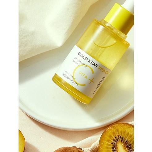 Radiant Glow Gold Kiwi Vita C+ Brightening Serum (45ml) | HOLIKA HOLIKA
