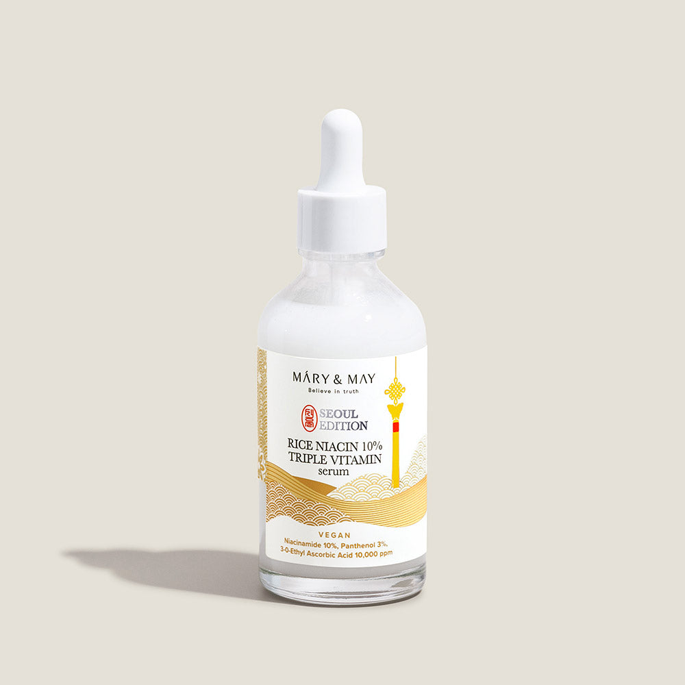 Experience the exquisite craftsmanship of athé's Rice Niacin 10% Triple Vitamin Serum, a luxurious South Korean formulation that elevates your skincare routine with radiant results.