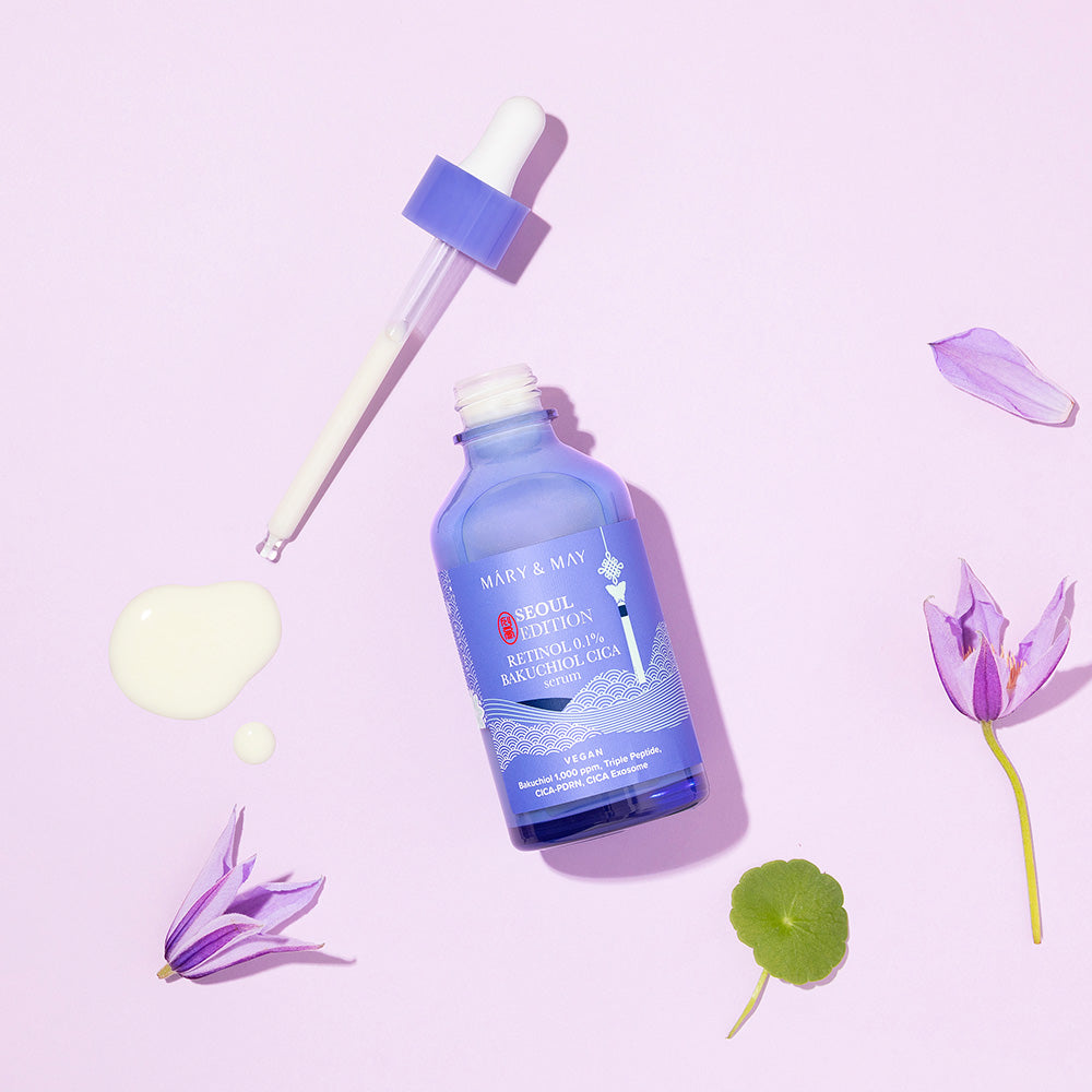 Experience the exquisite craftsmanship of athé's Retinol 0.1% Bakuchiol Cica Serum, a luxurious South Korean formulation that rejuvenates and refines your skin.
