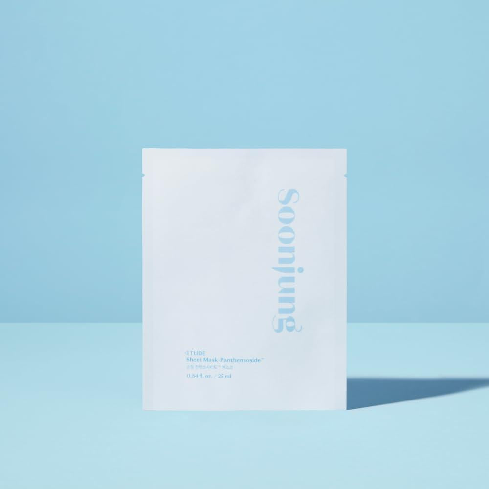 Indulge Your Skin: SoonJung Panthensoside Soothing Sheet Mask (10ea) | Etude House