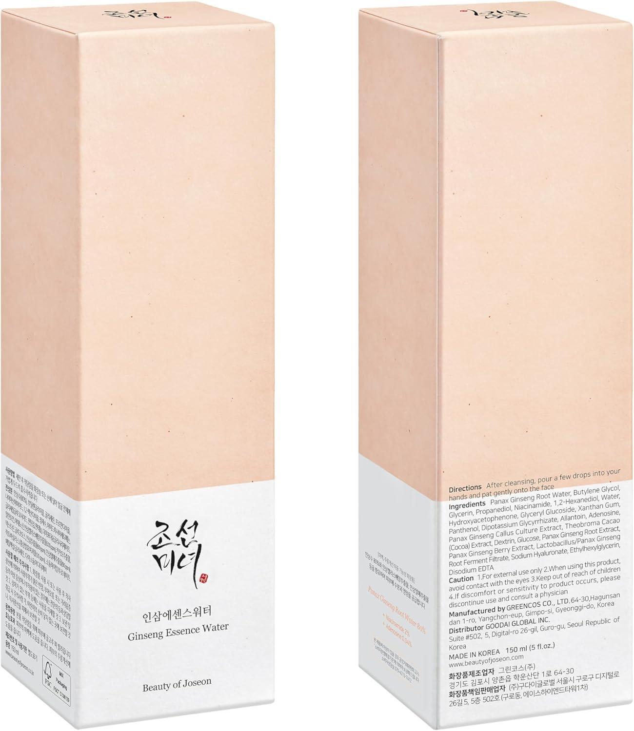 Acqua essenziale al ginseng per un'idratazione radiosa (150 ml) | Beauty of Joseon