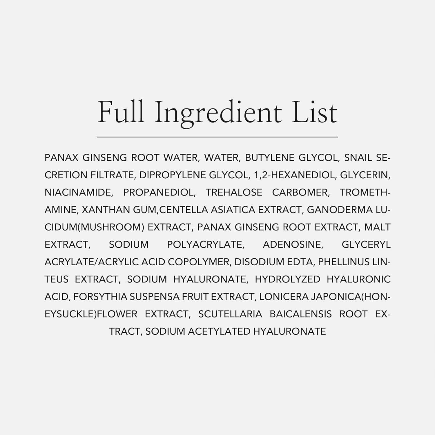 Revitalising Ginseng & Snail Mucin Serum for Youthful Radiance (30ml) | Beauty of Joseon