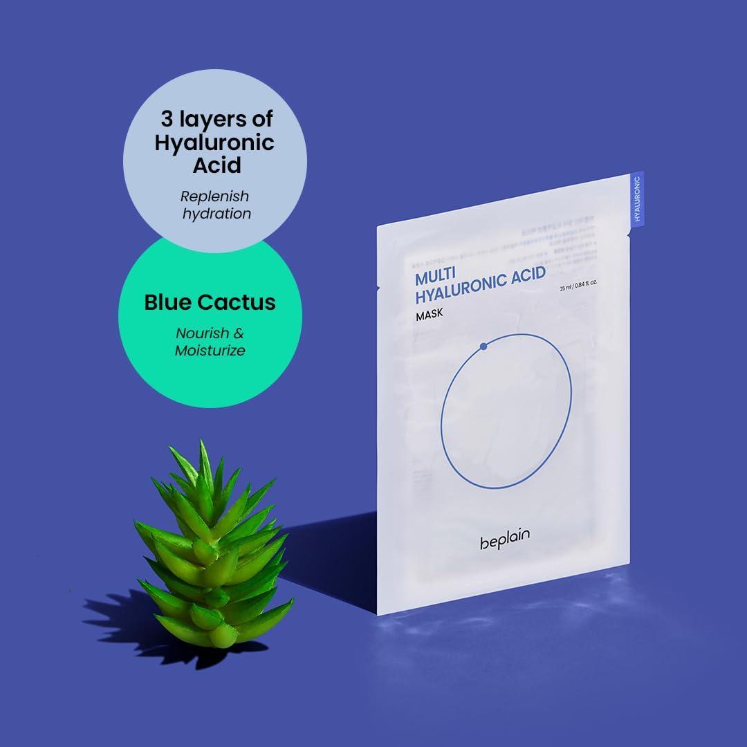 Multi Hyaluronic Acid Mask 5ea | Beplain
