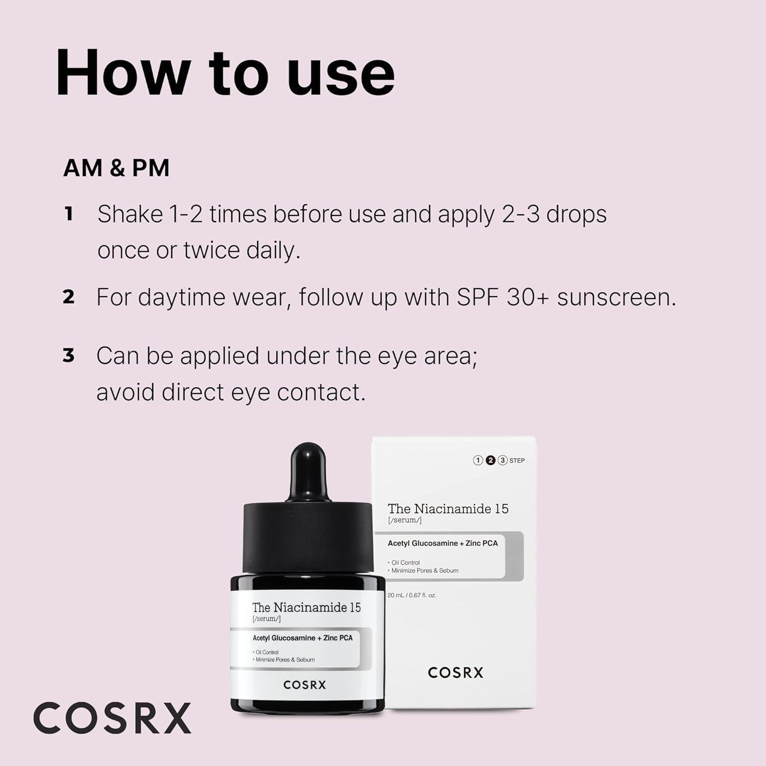 Siero Radiant Glow Niacinamide 15 (20 ml) | COSRX