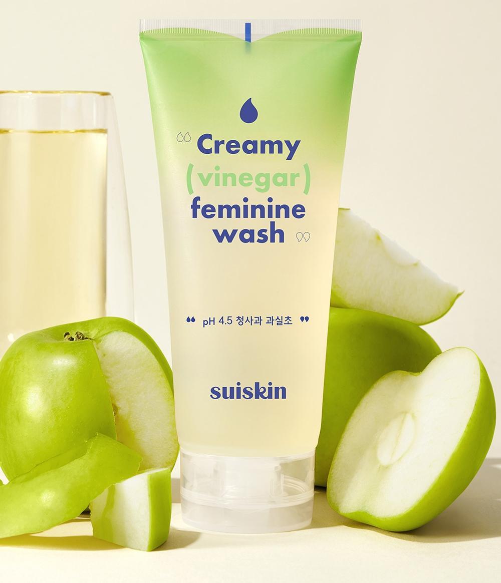 Creamy (vinegar) Feminine Wash 200ml | SUISKIN
