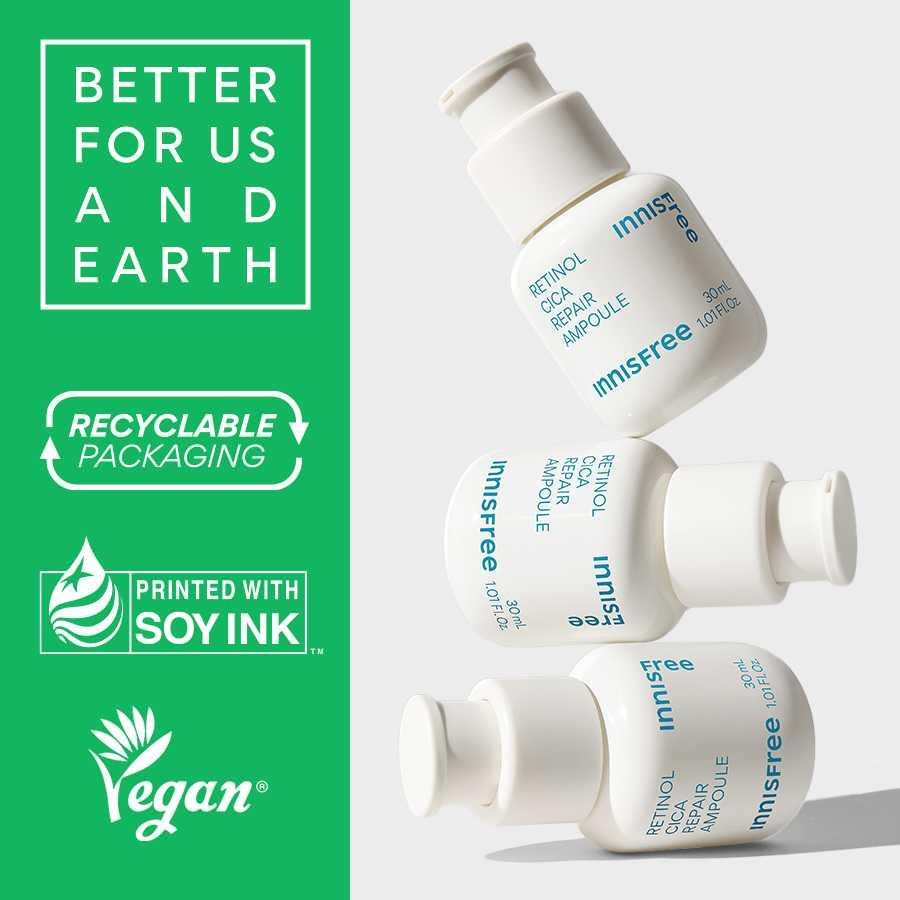 Revitalising Pure Retinol Cica Repair Ampoule (30ml) | innisfree