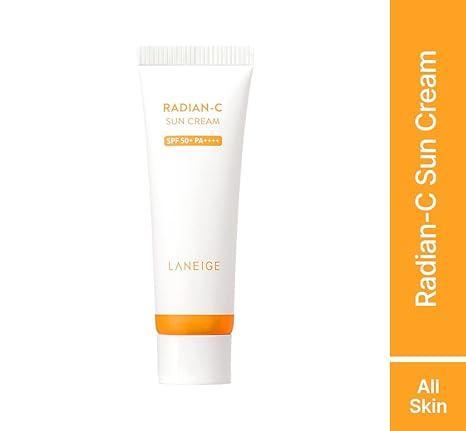 Crème solaire protectrice éclat SPF 50+ pour une peau éclatante (50 ml) | LANEIGE