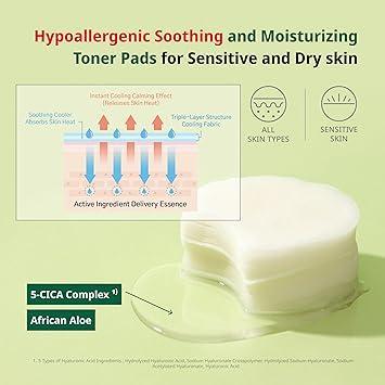 Revitalising Pennywort Soothing Pads for Radiant Skin (70ea) | Dr.G