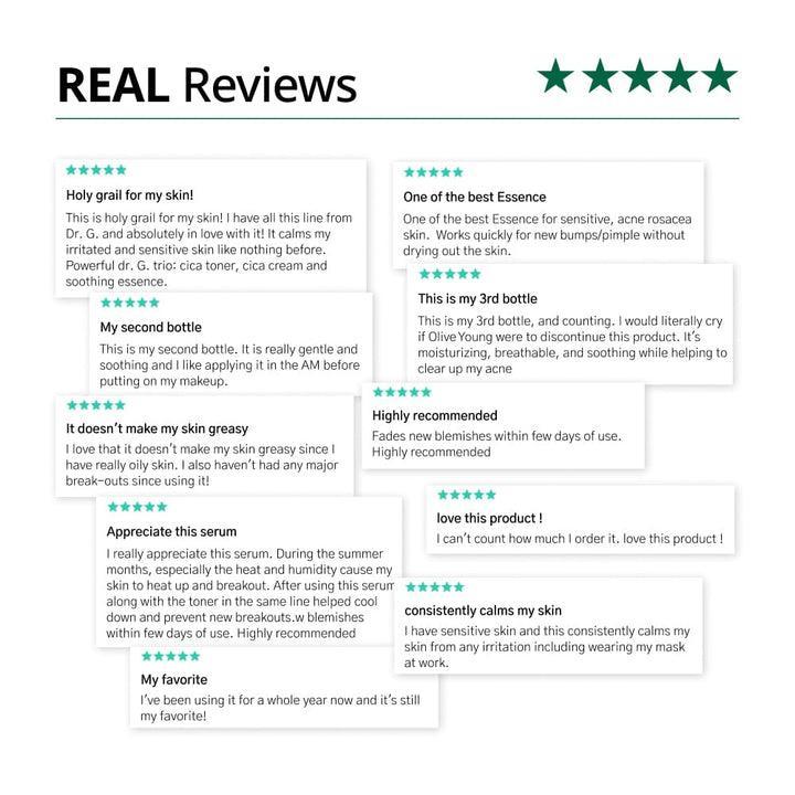 Indulge Your Skin with the Red Blemish Clear Soothing Active Essence (80ml) | Dr.G