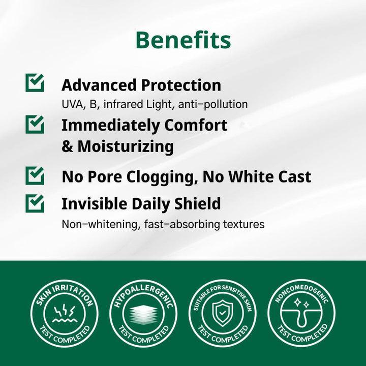 Radiant Shield: Luxe Soothing Sun Gel with 10-Cica Complex (50ml) | Dr.G