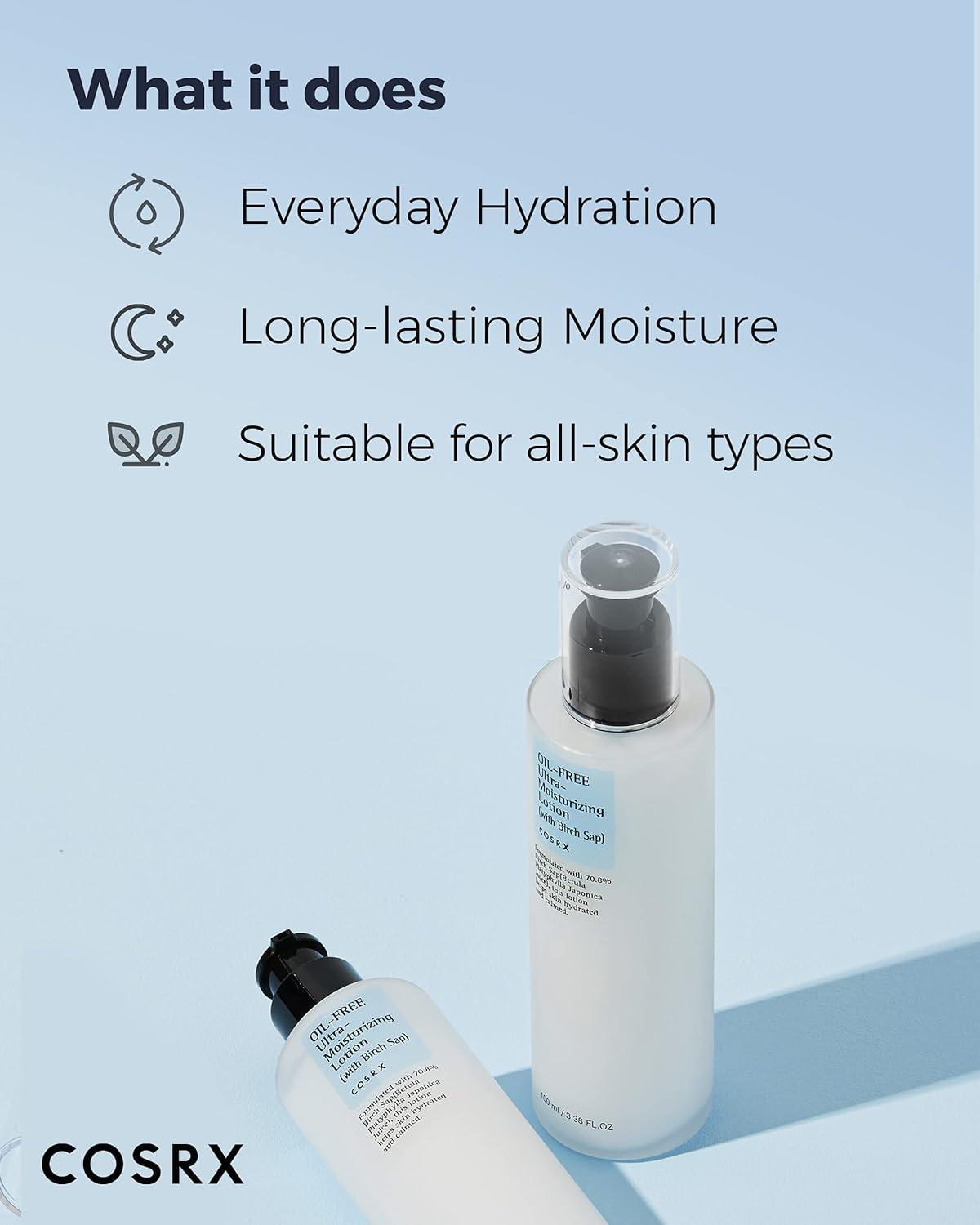 Revitalising Birch Sap Oil-Free Ultra-Moisturizing Lotion (100ml) | COSRX