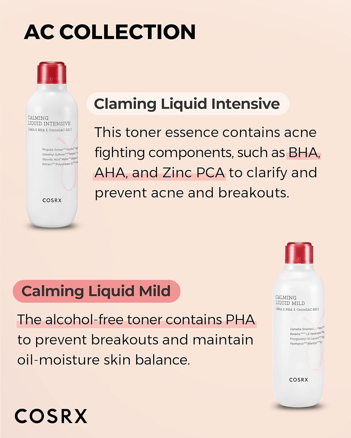 Lasciati conquistare dalla radiosità: AC Collection Calming Liquid Intensive (125 ml) | COSRX