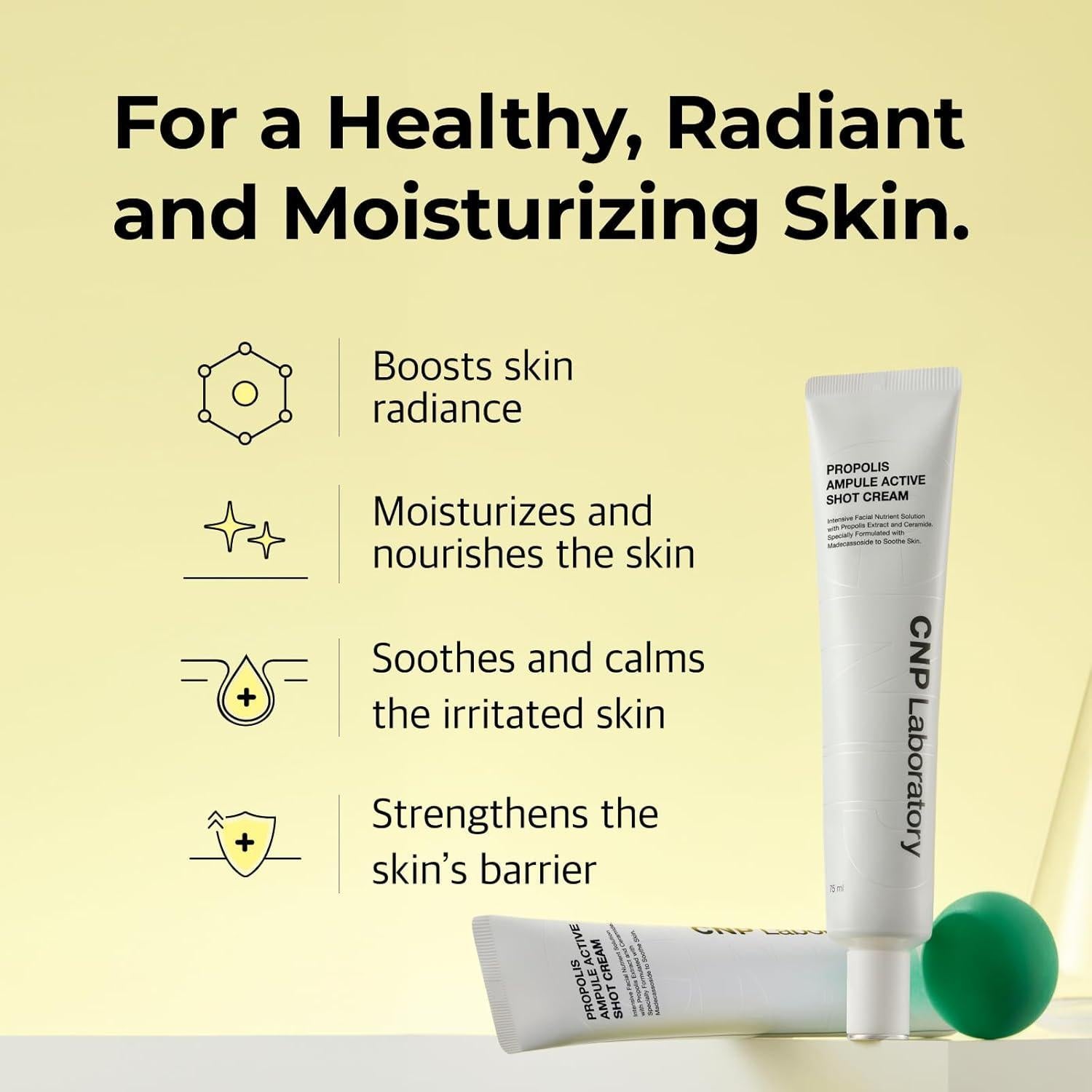 Propolis Ampule Active Shot Cream 75ml | CNP Laboratory