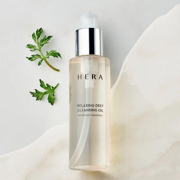 Offrez-vous un teint radieux avec l'huile nettoyante en profondeur HERA (225 ml) | HERA