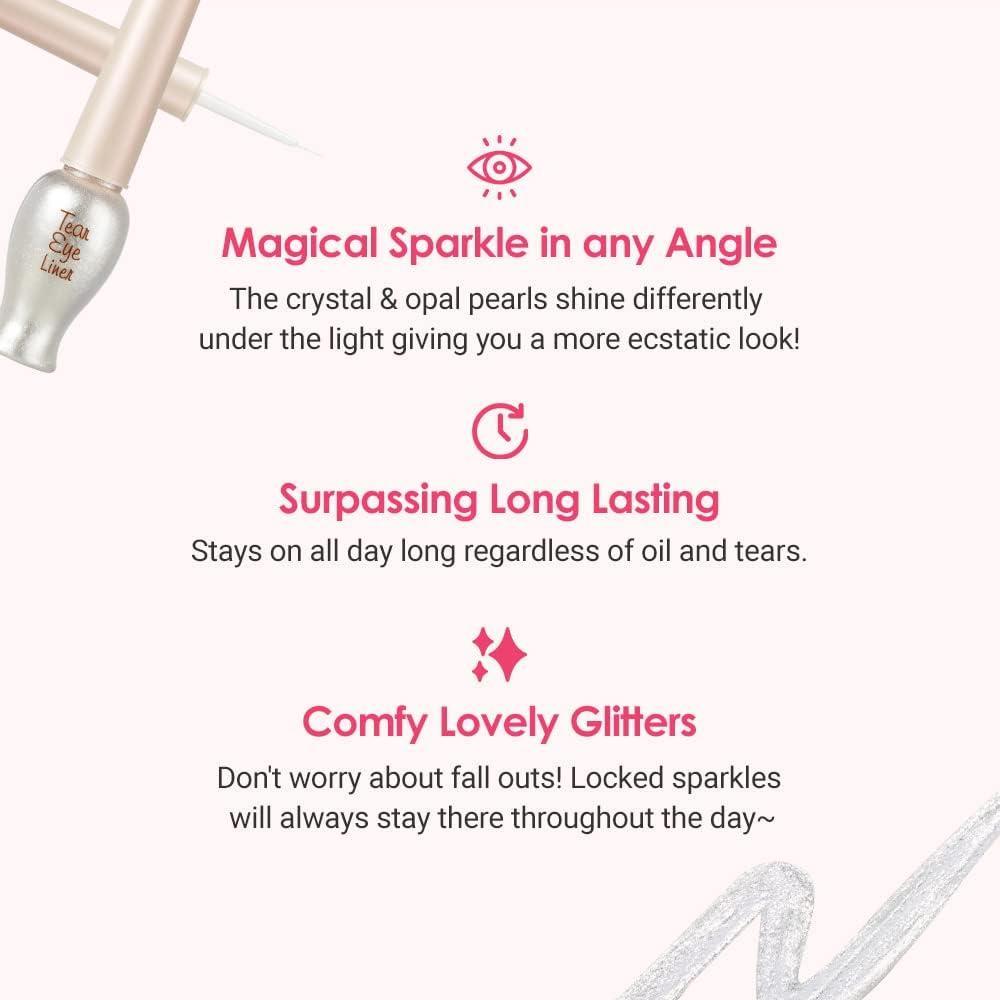 Sparkling Elegance Eye Liner 01 White | Etude House
