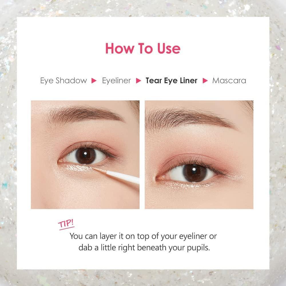 Sparkling Elegance Eye Liner 01 White | Etude House