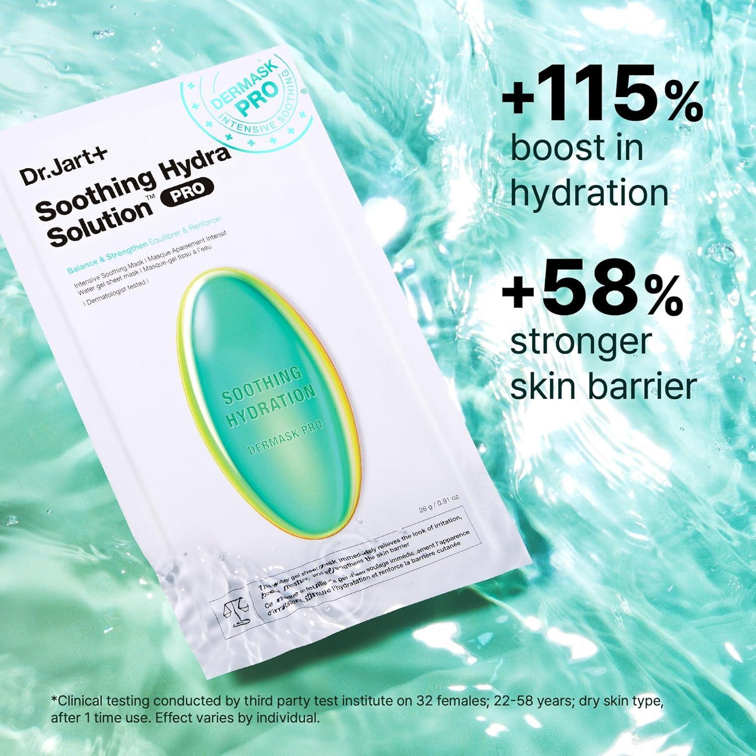 Masque Hydra Gel Apaisant pour une Peau Revitalisée (25 g) | Dr.Jart+