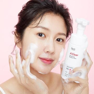 A' Clear Bubble Foam Cleanser for Radiant Skin Clarity (150ml) | Dr.G