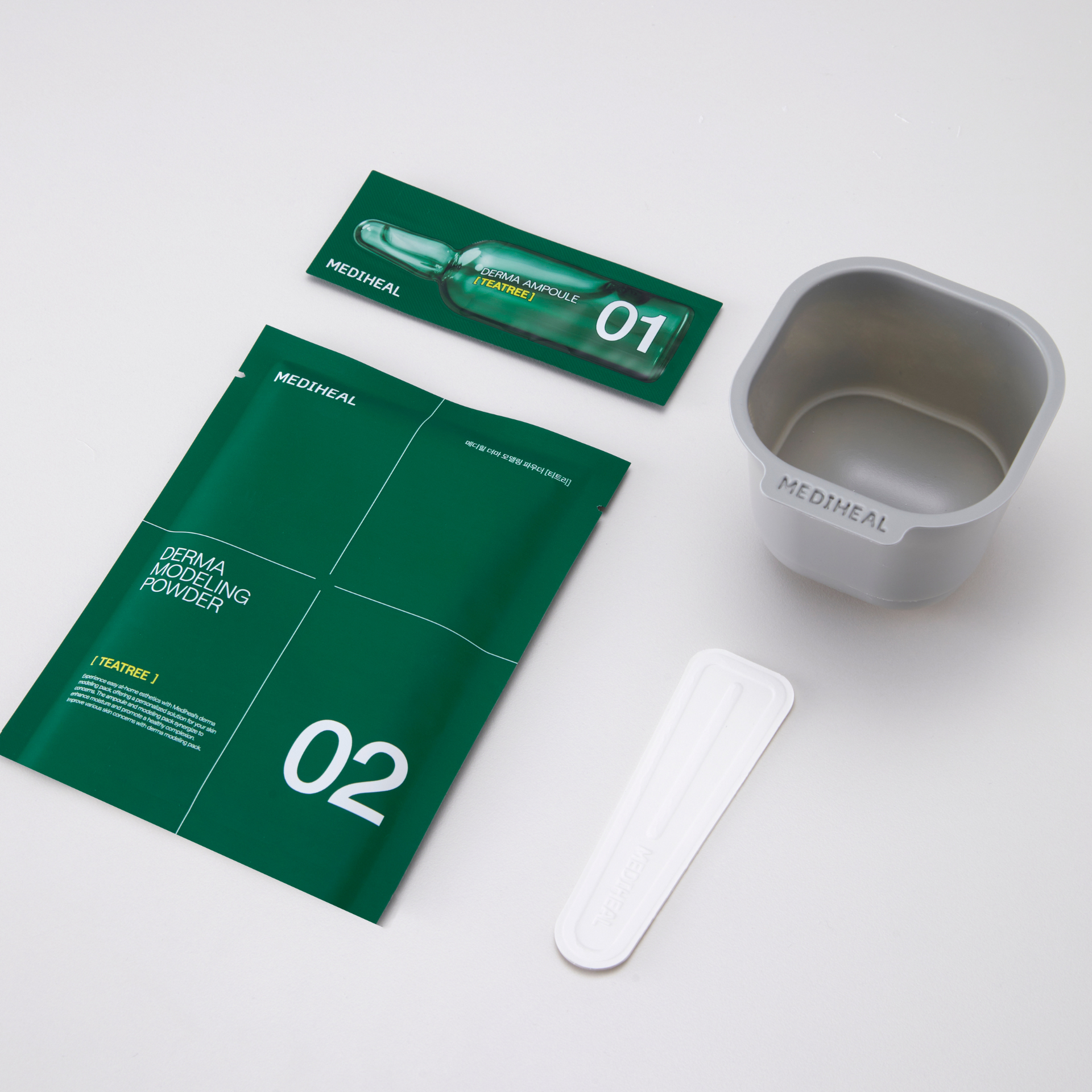 Revitalising Teatree Derma Modeling Pack for Calming & Hydration | MEDIHEAL