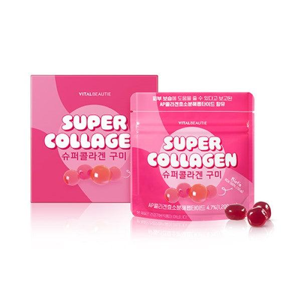 Indulge in Radiance: Super Collagen Gummies for Youthful Skin (40g x 5ea) | Vital Beautie