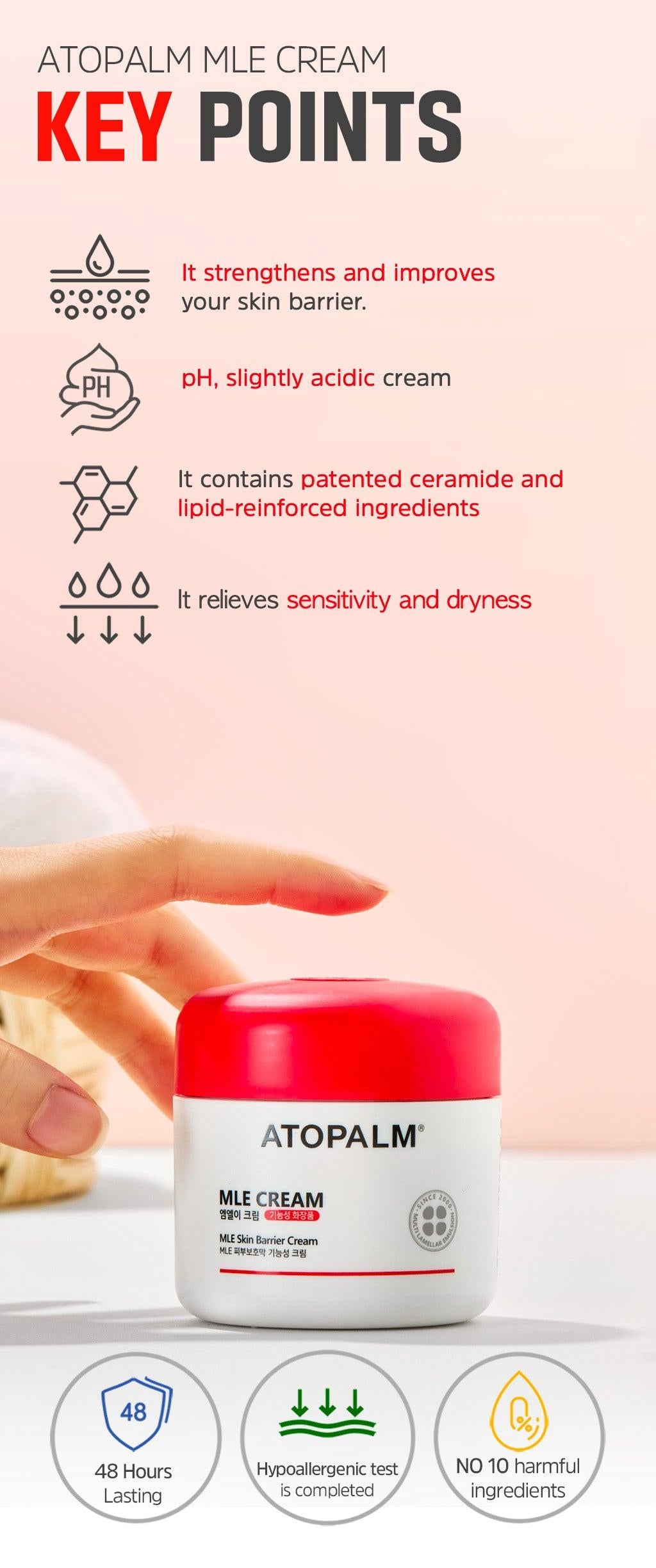 MLE Cream 100ml | Atopalm