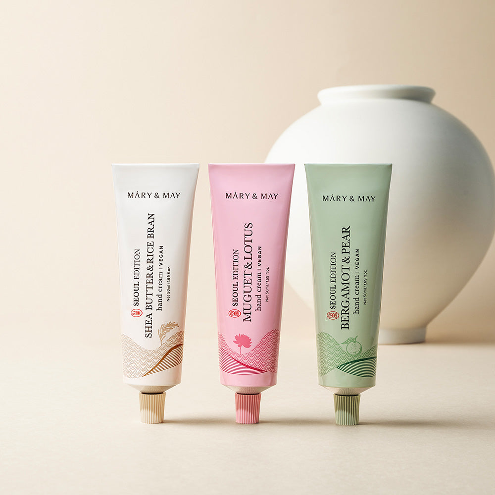 Seoul Edition Hand Cream Trio Set (50ml x3) | Mary&May