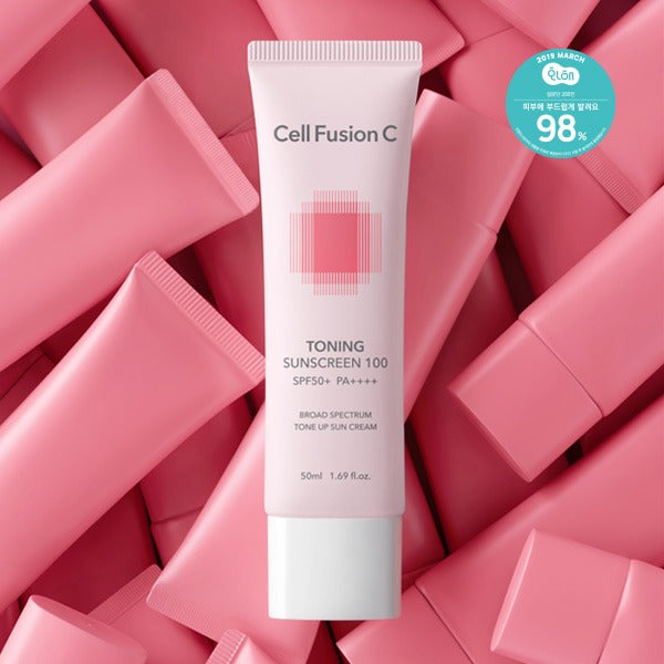 Toning Sunscreen 100 SPF50+/PA++++ 50ml | CellFusionC